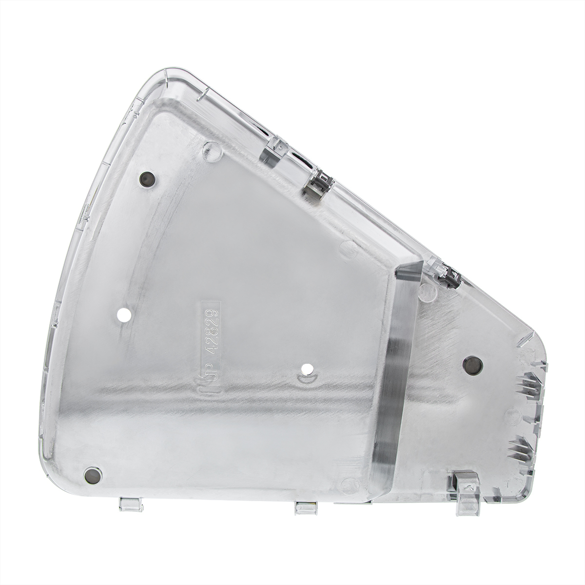 Chrome Plastic Dash Top Tray For 2018-2024 Volvo VNL