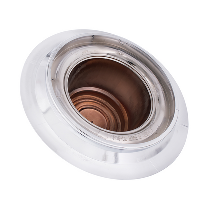 Chrome Plastic Rallye Hubcap For 1968-70 Chevy Camaro (4/Set)