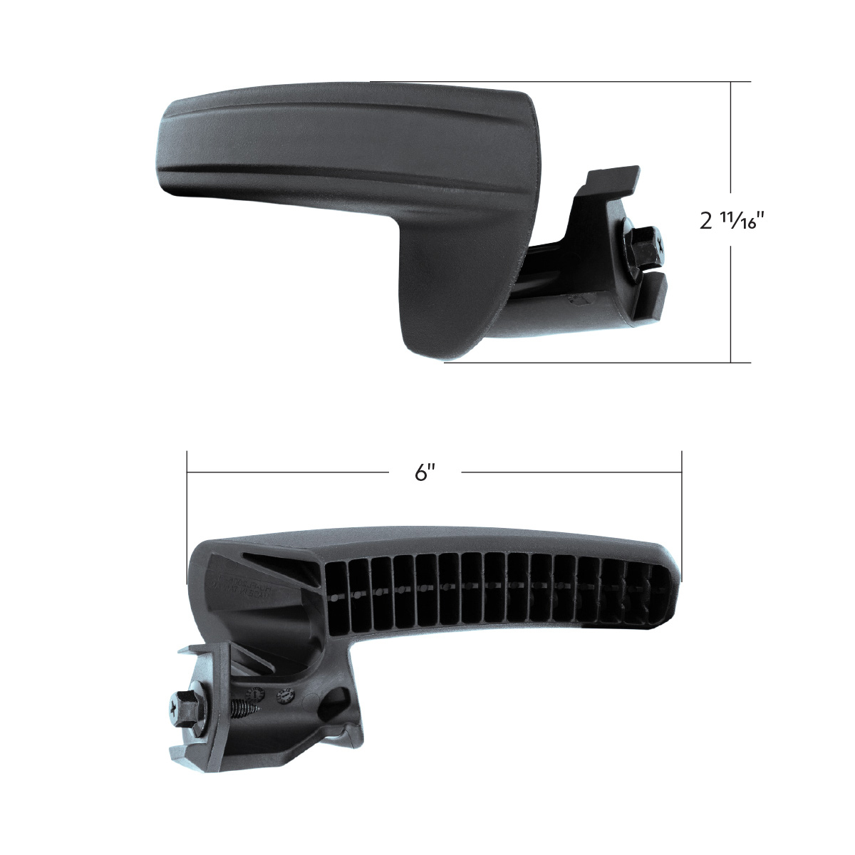 Interior Door Handle For 2001-2011 Freightliner Columbia-Driver and Passenger (2pcs)