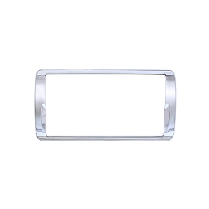 Chrome 4-Switch Dash Panel Trim For 2018-2026 Freightliner Cascadia