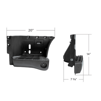 Step Panel For 2016-2020 Hino 155/195-Driver