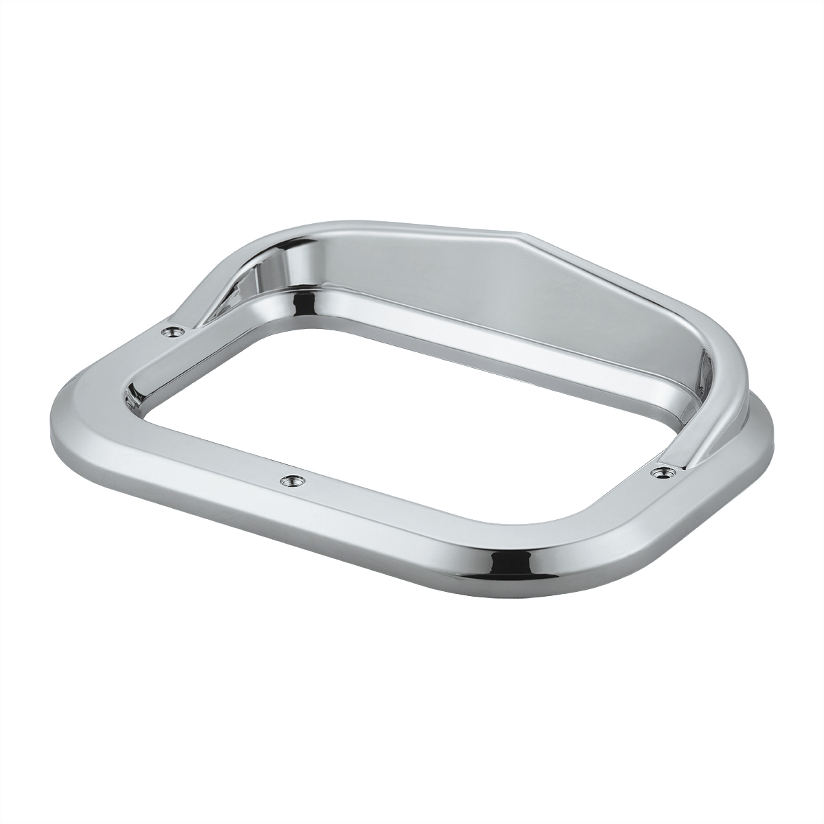 Rectangular Light Bezel With Visor