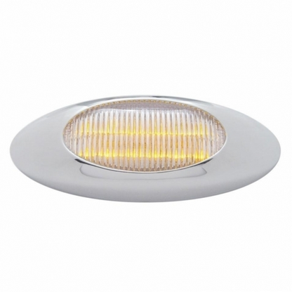 12 LED Phantom I Light (Clearance/Marker) - Amber LED/Clear Lens