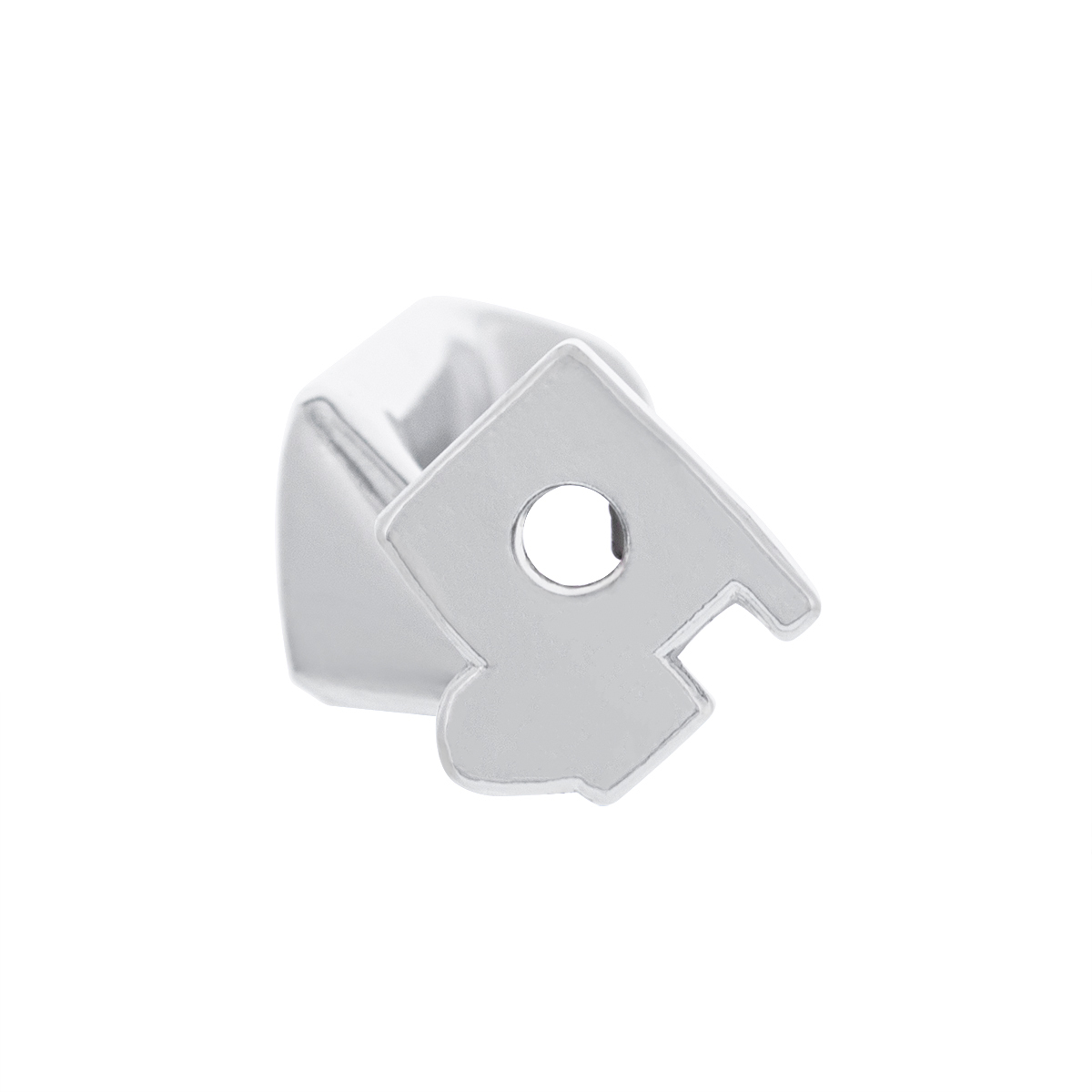 Chrome Die-Cast Interior Door Handle For 1980-86 Ford Bronco & Truck - R/H