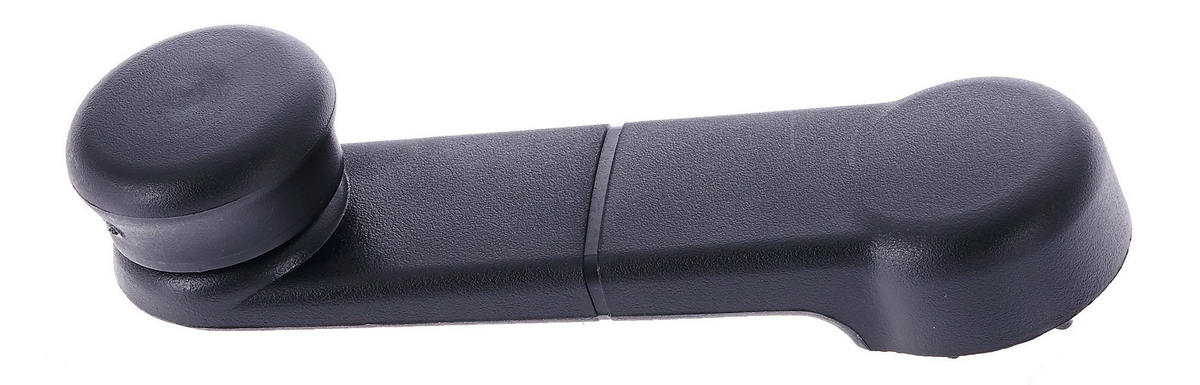 Window Crank Handle RH = LH Plastic Texture Black for 1992-2007 Ford Bronco; 1992-2007 Ford F-150; 1987-1993 Ford Mustang