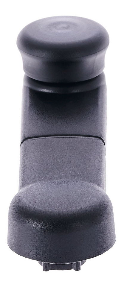 Window Crank Handle RH = LH Plastic Texture Black for 1992-2007 Ford Bronco; 1992-2007 Ford F-150; 1987-1993 Ford Mustang