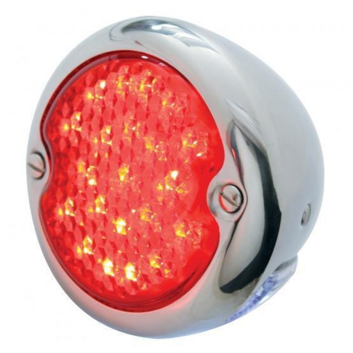 21 LED Tail Light Assembly With 4 LED License Plate Light SS Housing For 1933-1936 Ford Car/Truck - L/H