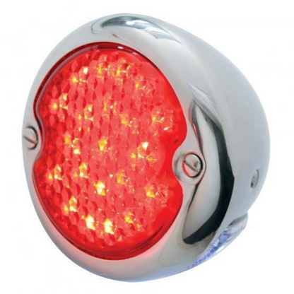 21 LED Tail Light Assembly With 4 LED License Plate Light SS Housing For 1933-1936 Ford Car/Truck - L/H