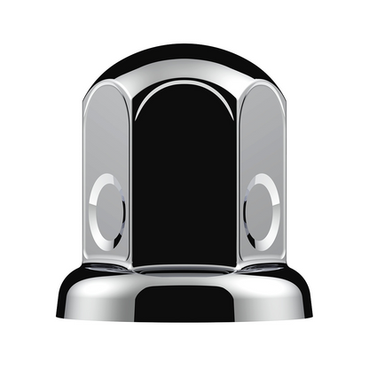 33mm X 2" Chrome Steel Standard Nut Cover With Flange