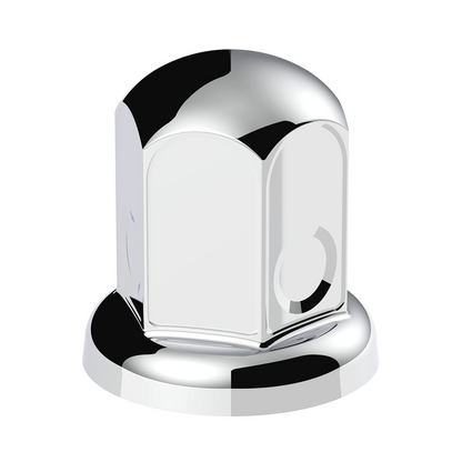 33mm X 2" Chrome Steel Standard Nut Cover With Flange