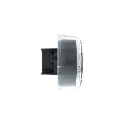 6 LED 6" Oval Light (Back-Up)-White LED/Clear Lens