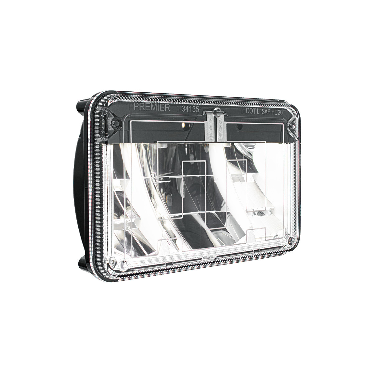 ULTRALIT - LED Heated 4" X 6" Low Beam Headlight