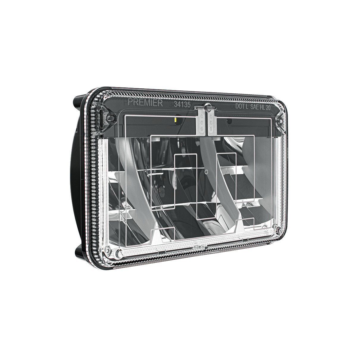 ULTRALIT - LED Heated 4" X 6" Low Beam Headlight