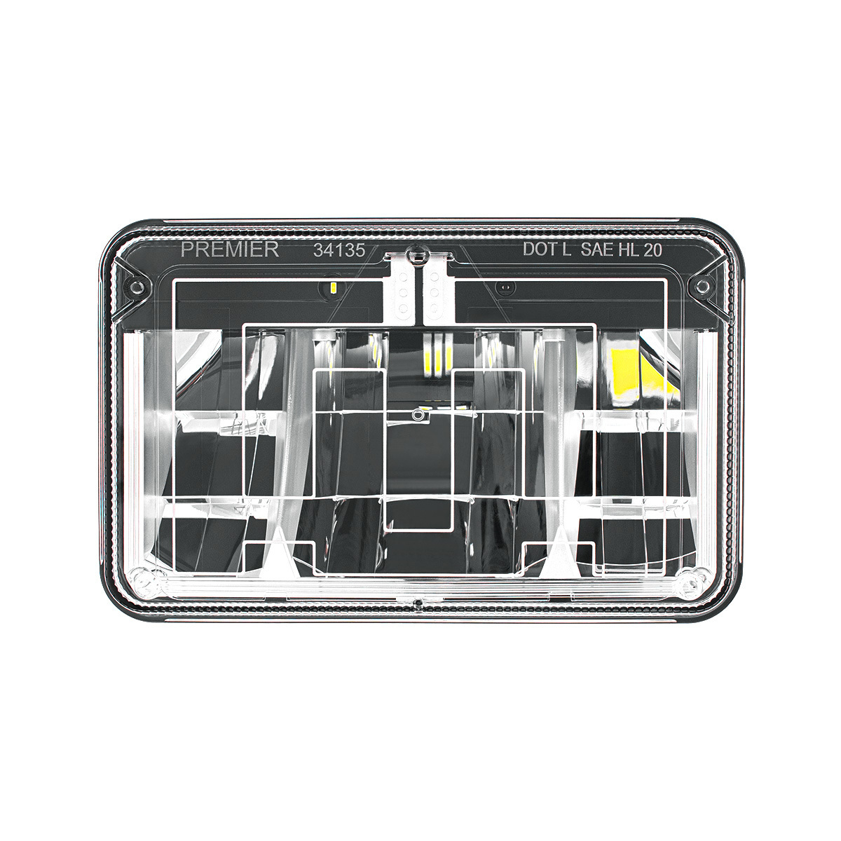 ULTRALIT - LED Heated 4" X 6" Low Beam Headlight