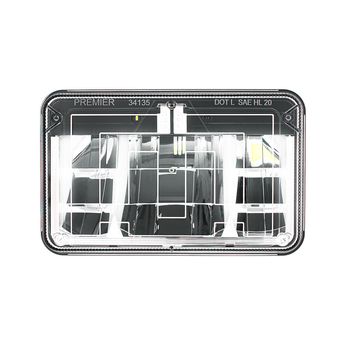 ULTRALIT - LED Heated 4" X 6" Low Beam Headlight