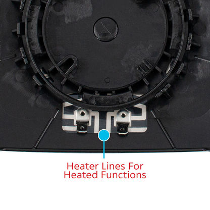 Replacement Heated Mirror Glass For 2018-2026 Freightliner Cascadia