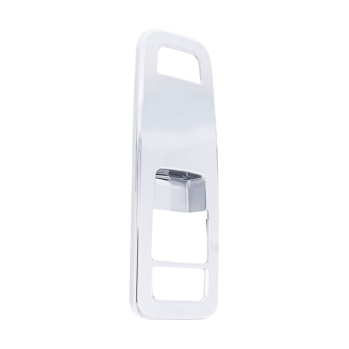 Chrome Plastic Door Switch Cover For 2013-2024 Kenworth T680-Driver (Without Power Mirrors)