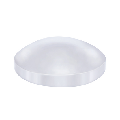 6-1/2" Chrome Dome Rear Hubcap