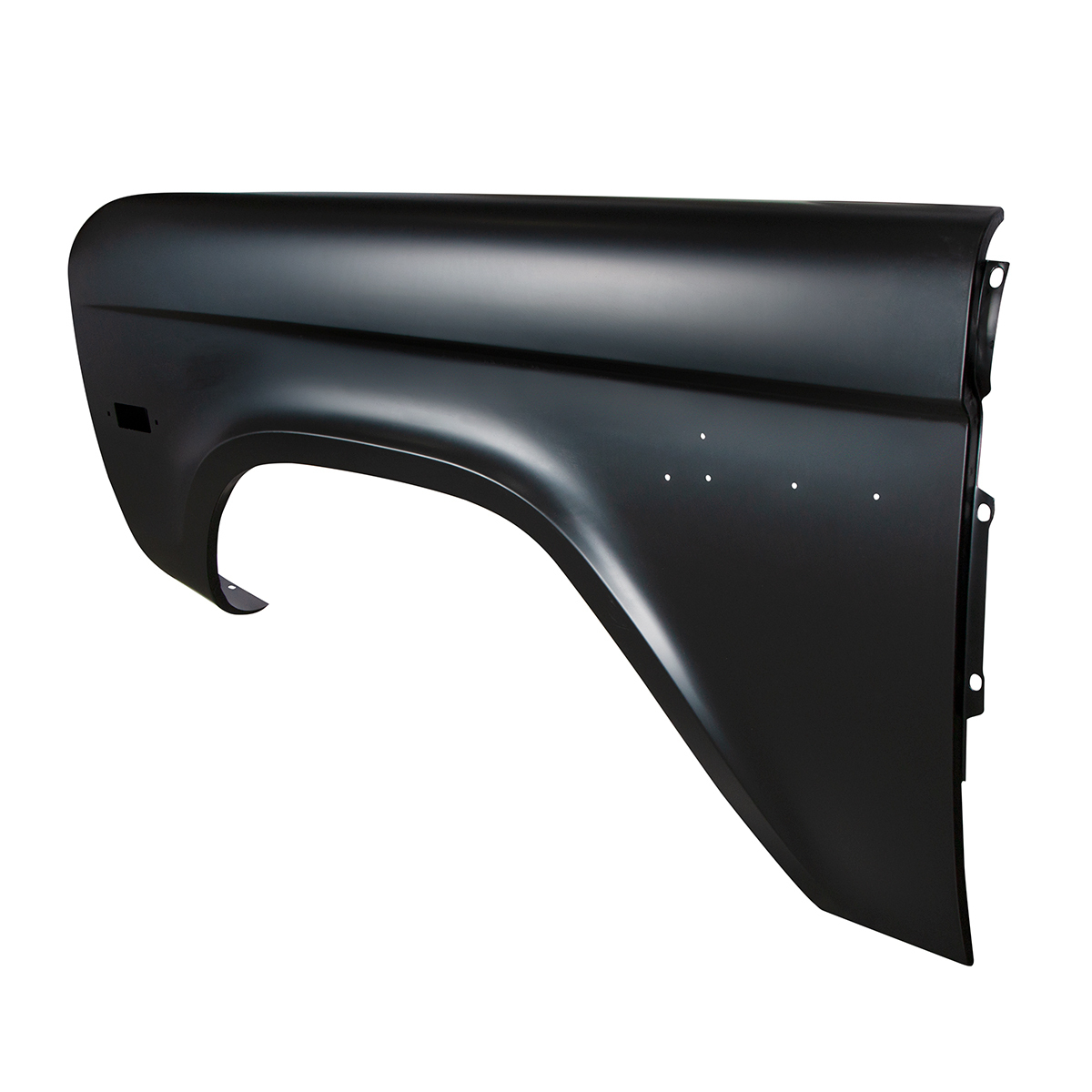Front Fender With Sidemarker & Emblem Holes For 1970-77 Ford Bronco - L/H