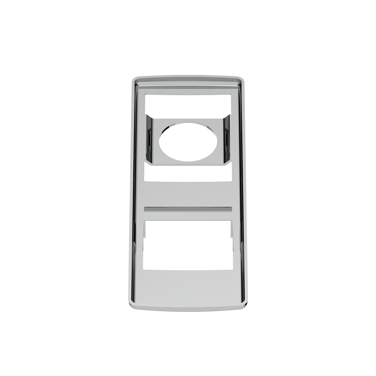 Chrome Door Switch Cover With Power Windows/Mirrors For 2018-2026 Freightliner Cascadia - Driver