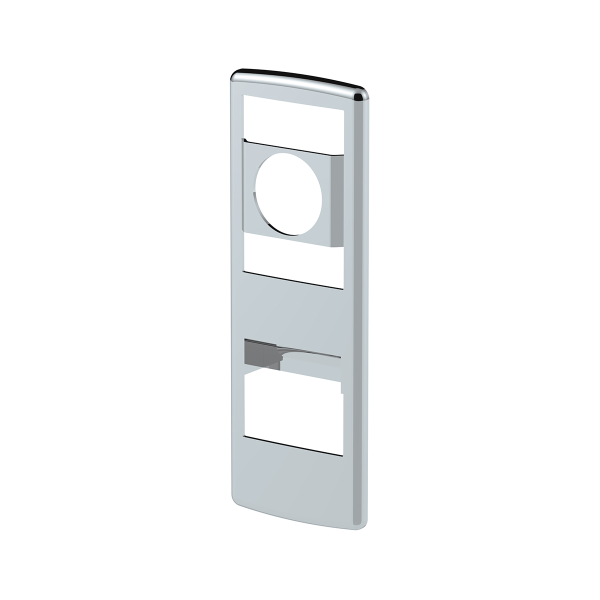Chrome Door Switch Cover With Power Windows/Mirrors For 2018-2026 Freightliner Cascadia - Driver