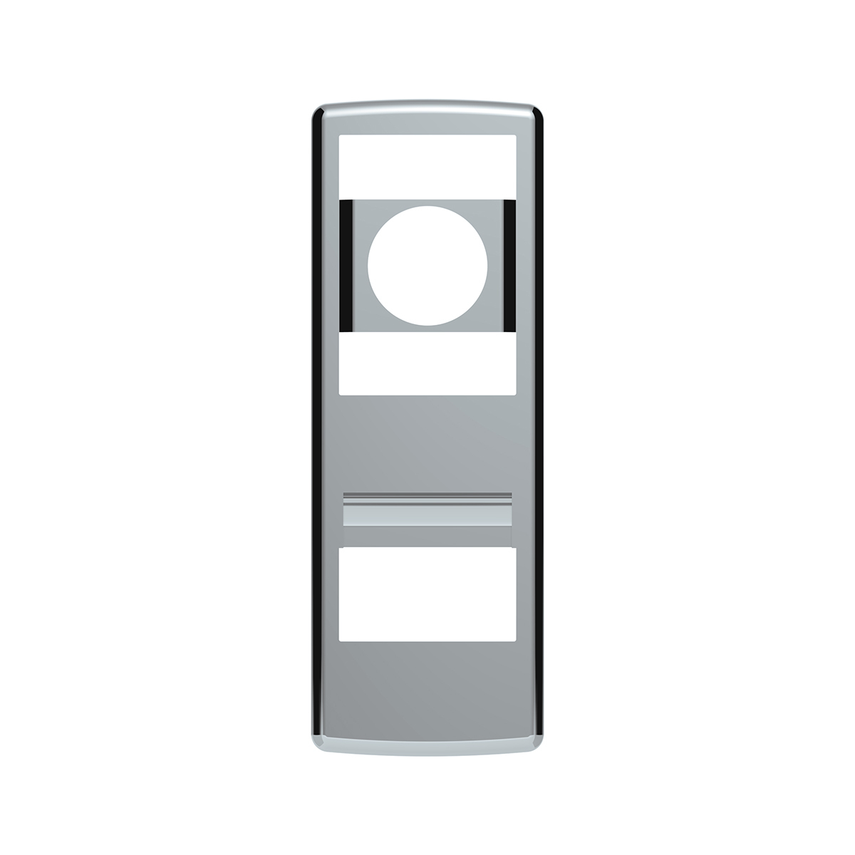 Chrome Door Switch Cover With Power Windows/Mirrors For 2018-2026 Freightliner Cascadia - Driver