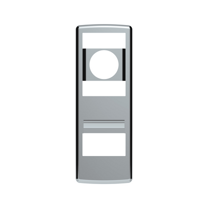 Chrome Door Switch Cover With Power Windows/Mirrors For 2018-2026 Freightliner Cascadia - Driver