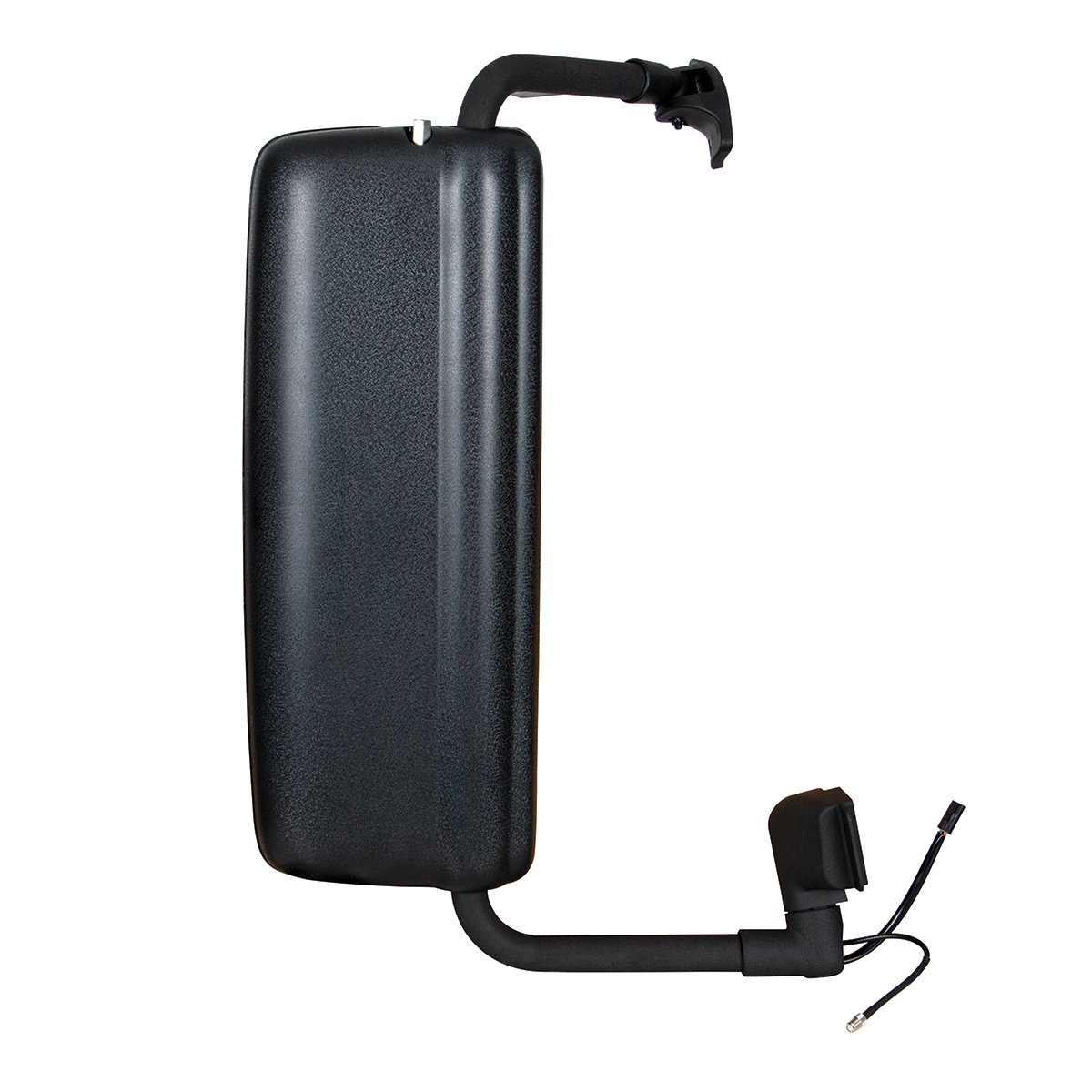 Black Heated Mirror Assembly For 2004-2012 Volvo VNL - Passenger
