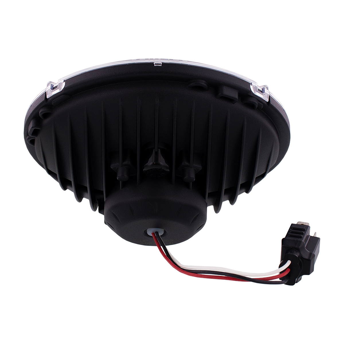 ULTRALIT - 5 High Power LED 7" Dual Function Headlight - Black