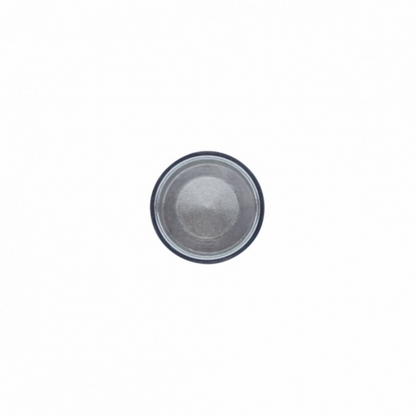 Chrome Plastic Socket Head Screw Caps For 1/4" Screw (10-Pack)