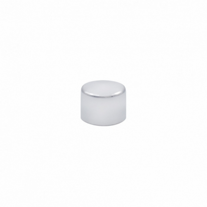 Chrome Plastic Socket Head Screw Caps For 1/4" Screw (10-Pack)