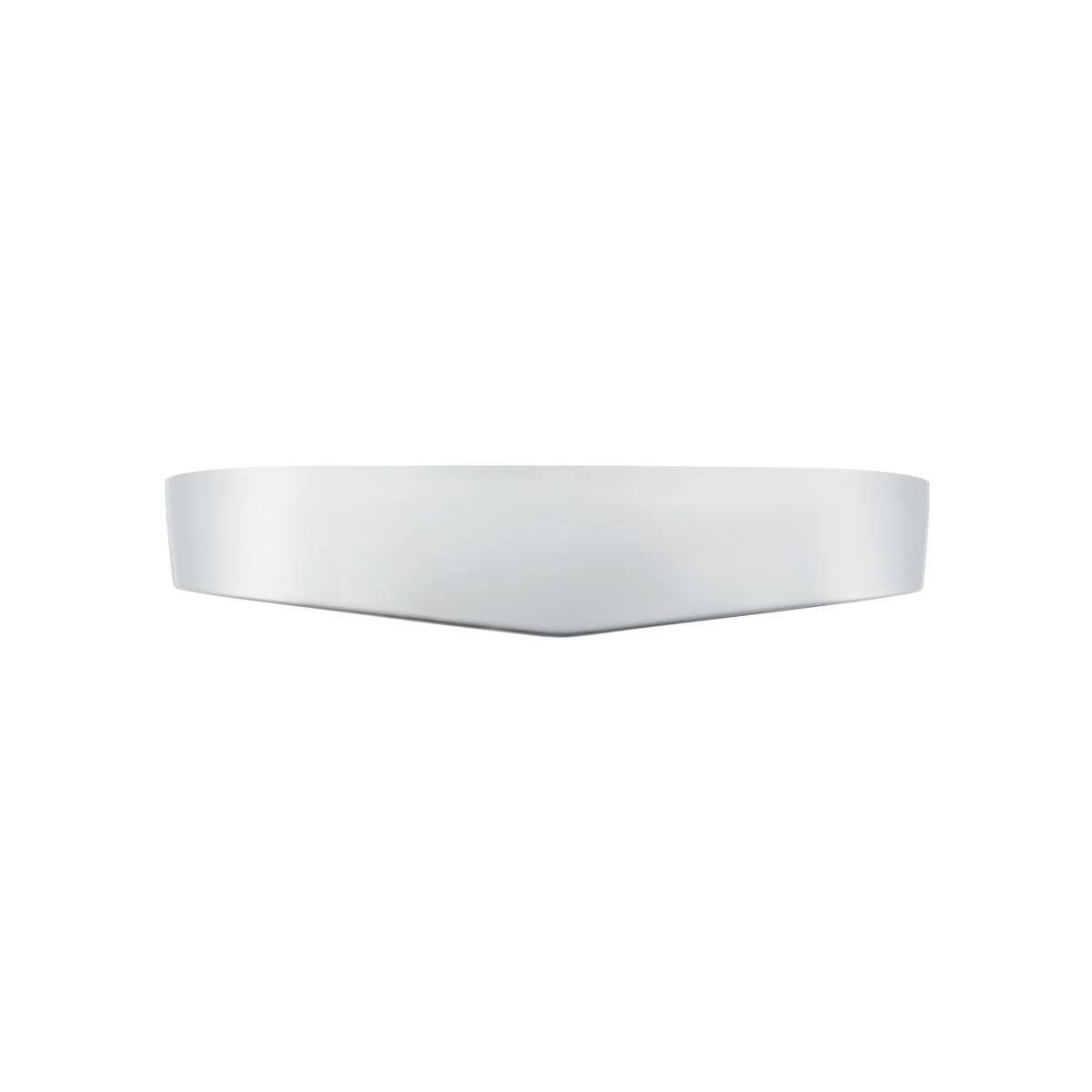 Chrome Plastic 5" X 7" Headlight Bezel With Visor